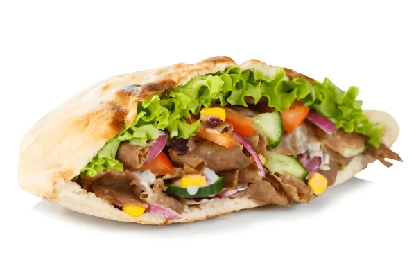 Lamb doner meal