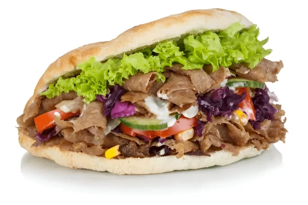 Lamb doner meal